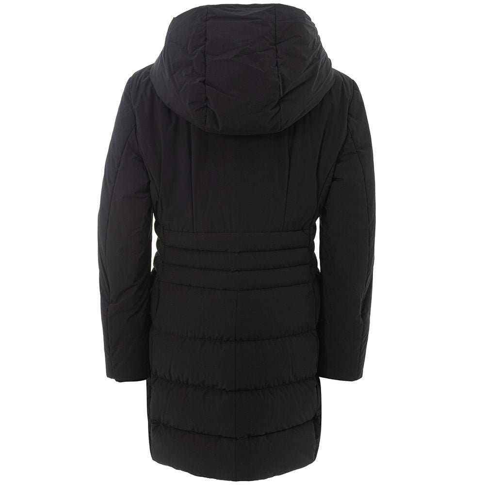 Peuterey Elegant black polyamide jacket for women