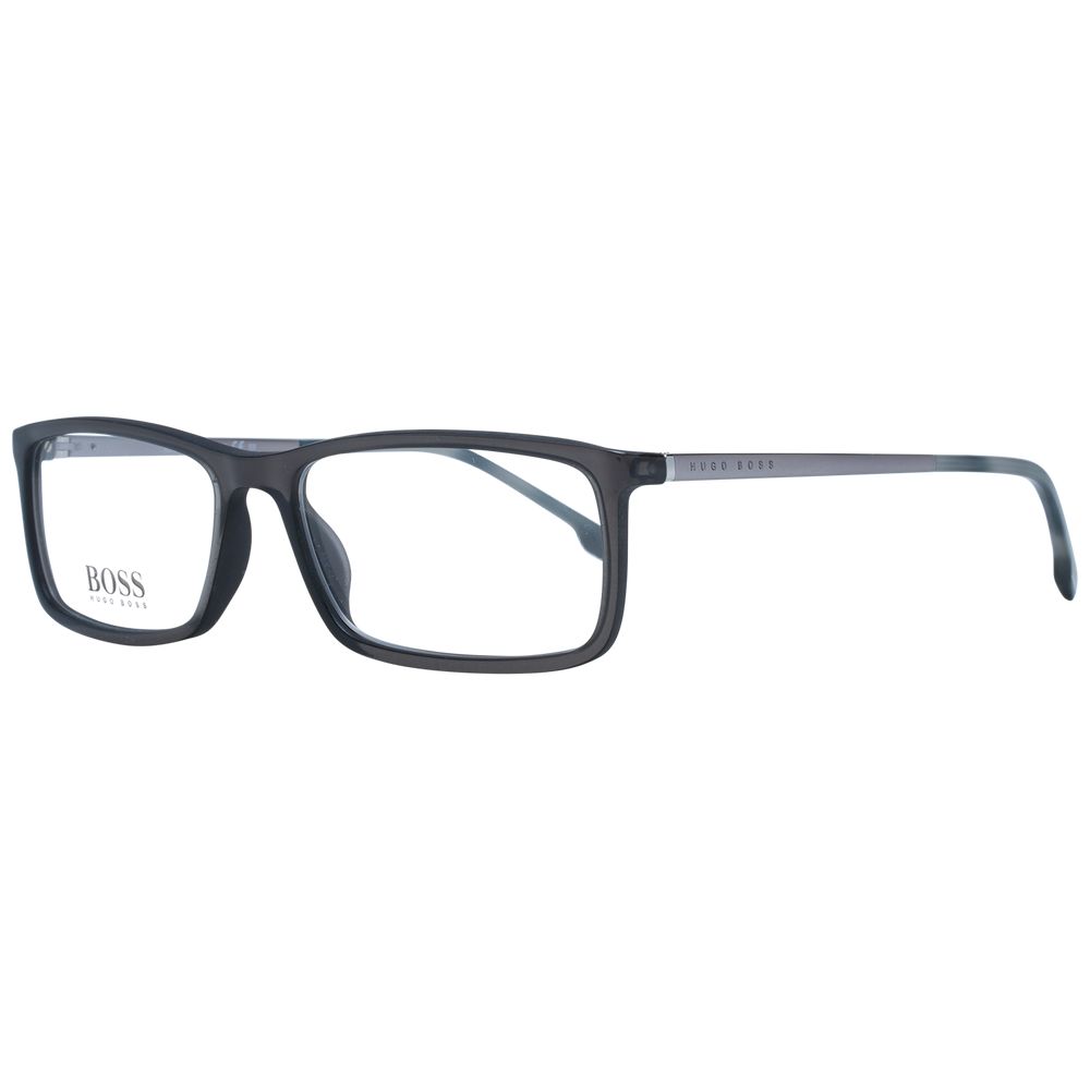 Hugo Boss Gray Men Optical Eyeglasses Frames