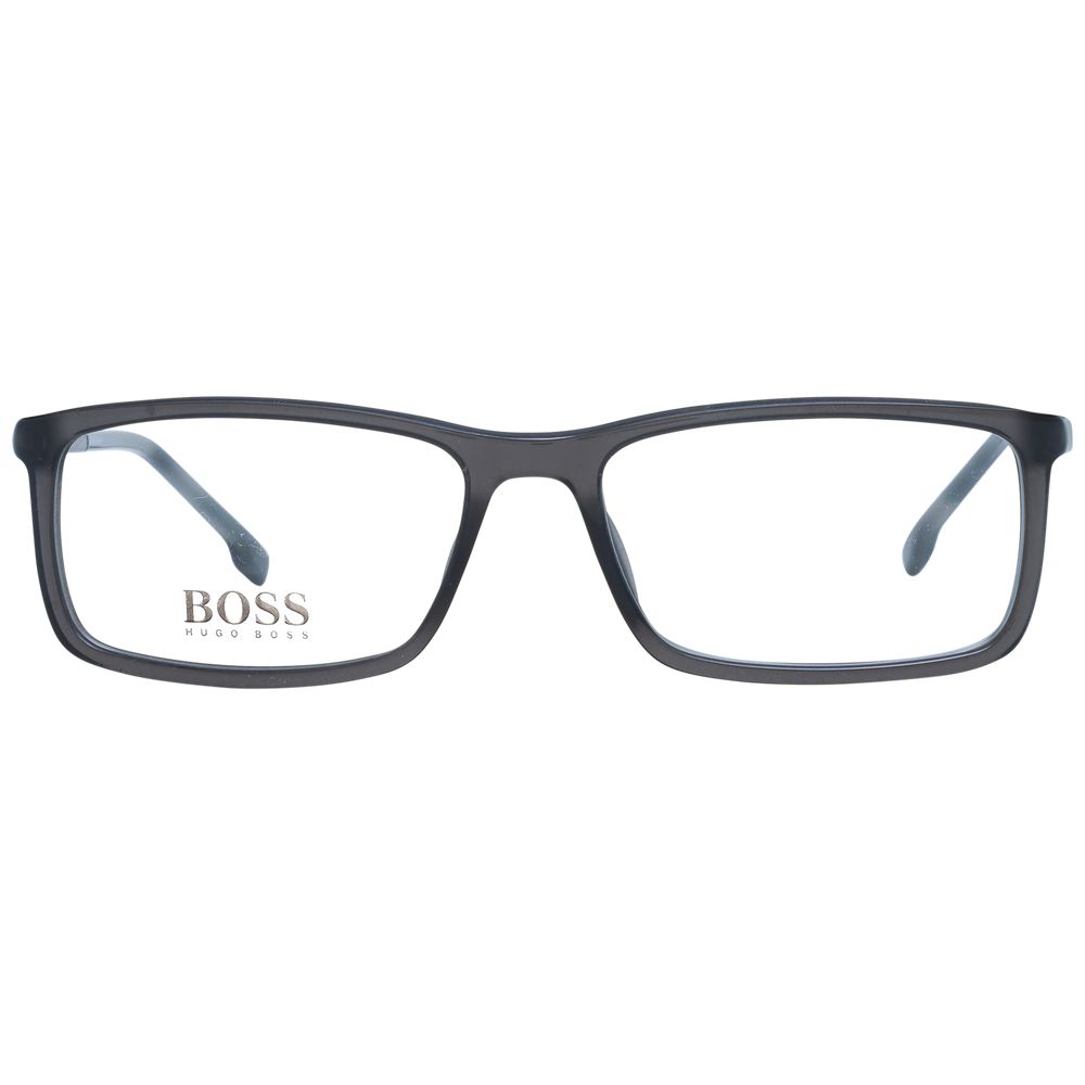 Hugo Boss Gray Men Optical Eyeglasses Frames