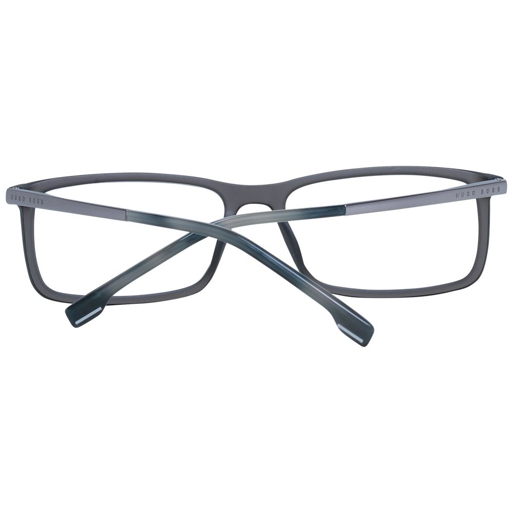 Hugo Boss Gray Men Optical Eyeglasses Frames