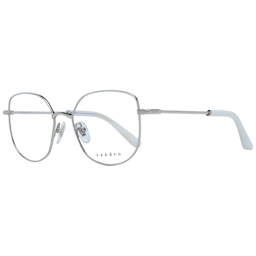 Sandro White Optical Eyeglasses Frames for Women