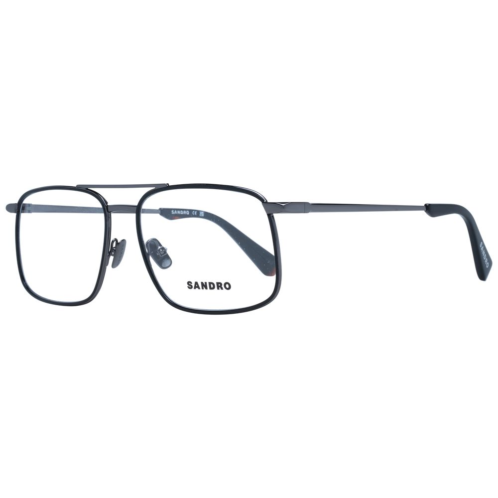 Sandro Gray Men Optical Eyeglasses Frames