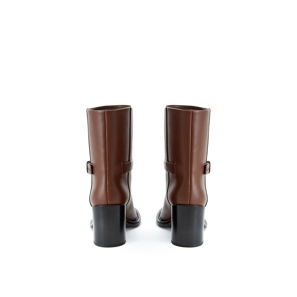 Burberry Brown Leather Boots