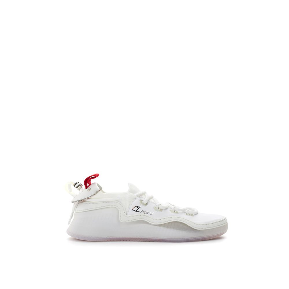 Christian Louboutin White Leather Sneakers