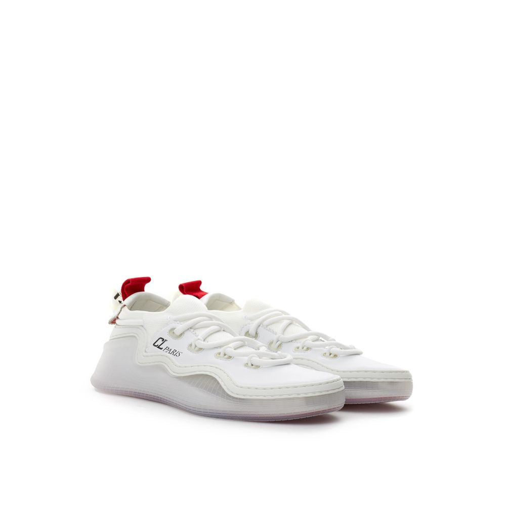 Christian Louboutin White Leather Sneakers