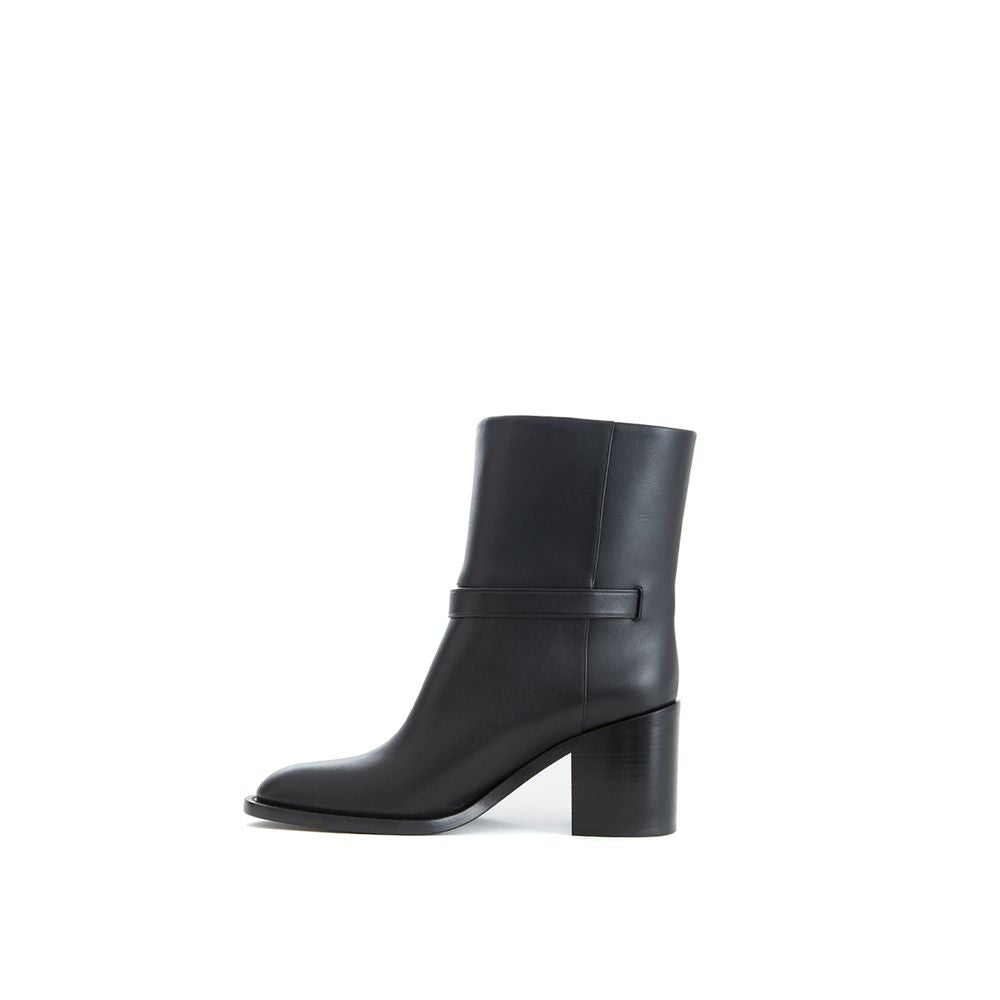 Burberry Black Leather Boots