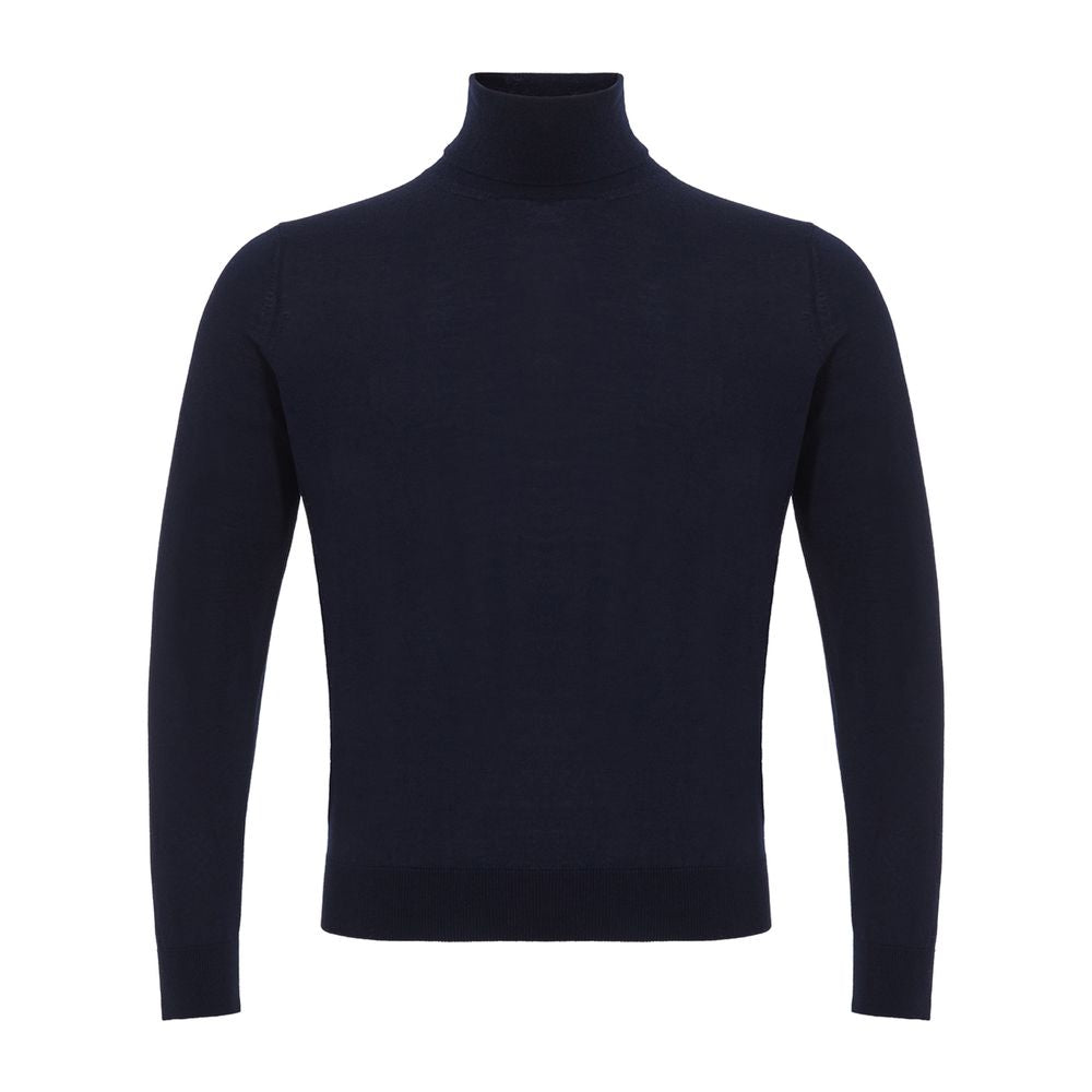 Colombo Blauer Kaschmir-Pullover