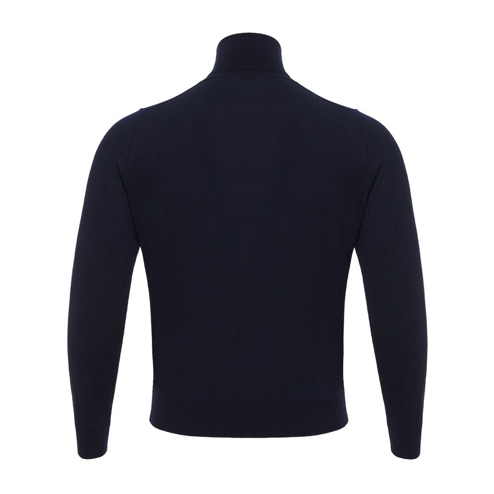 Colombo Blauer Kaschmir-Pullover