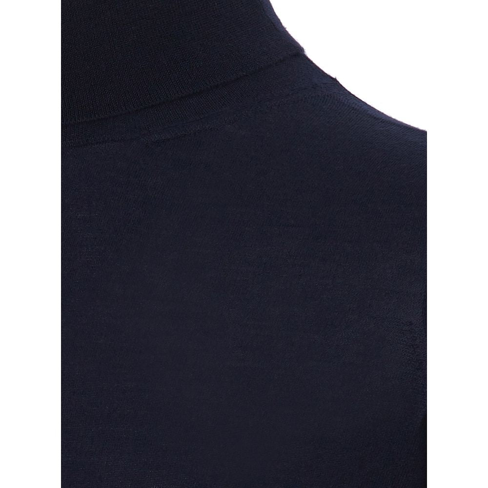 Colombo Blauer Kaschmir-Pullover