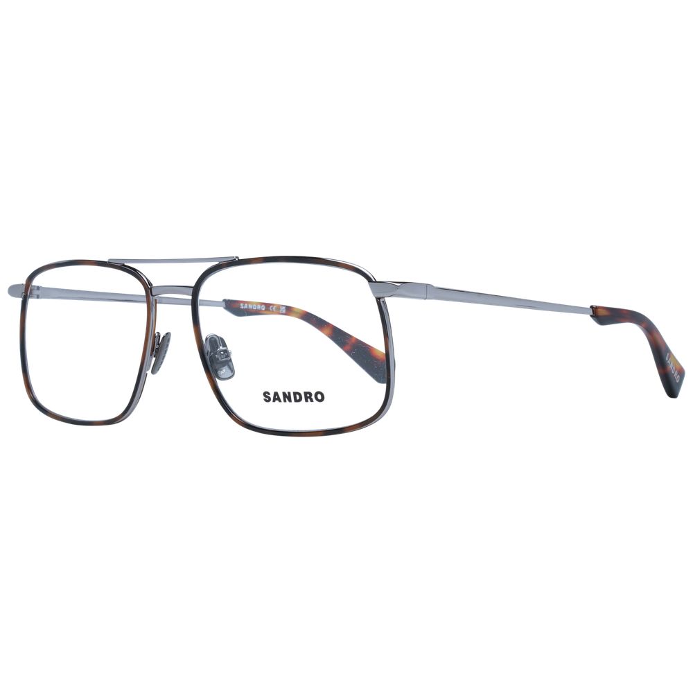 Sandro Gray Men Optical Eyeglasses Frames