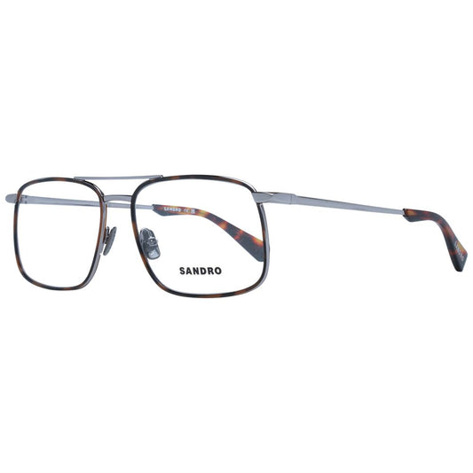 Sandro Gray Men Optical Eyeglasses Frames