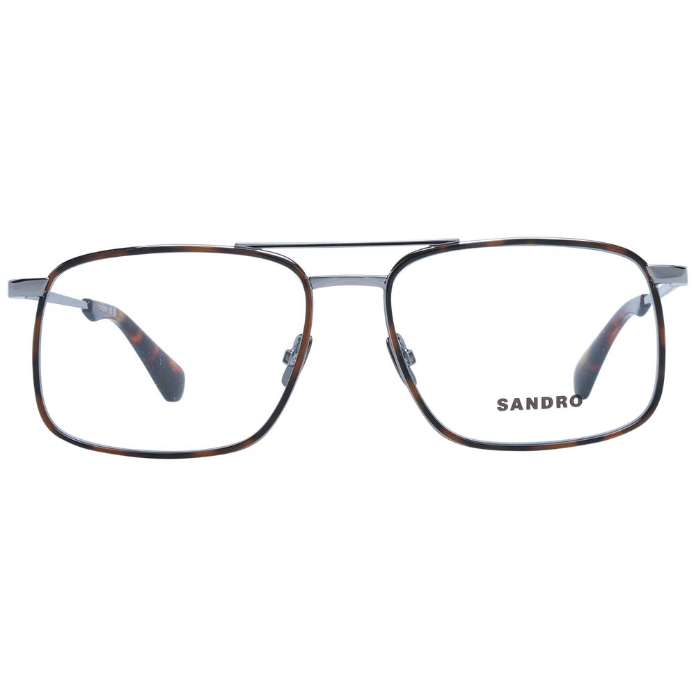 Sandro Gray Men Optical Eyeglasses Frames