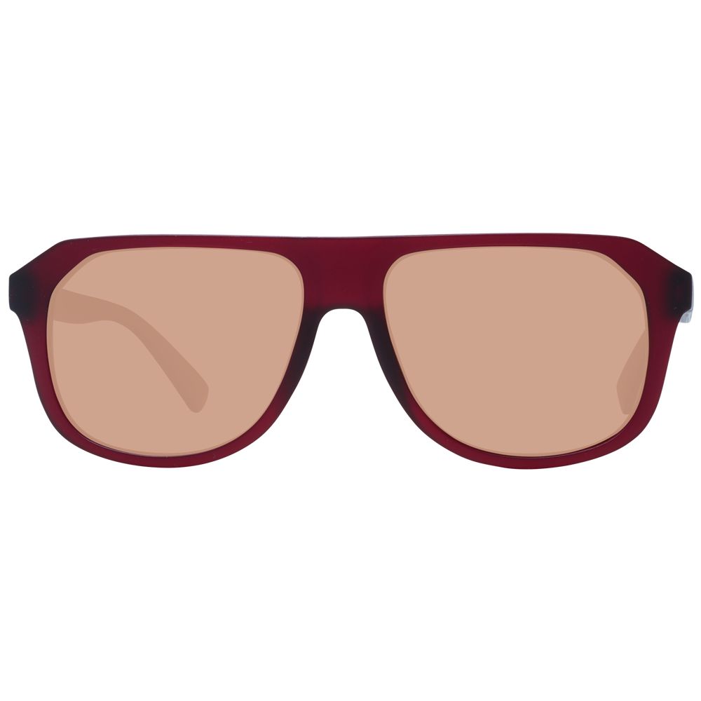 Serengeti Burgundy Men's Sunglasses