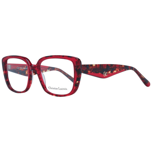 Christian Lacroix Red Optical Eyeglasses Frames for Women