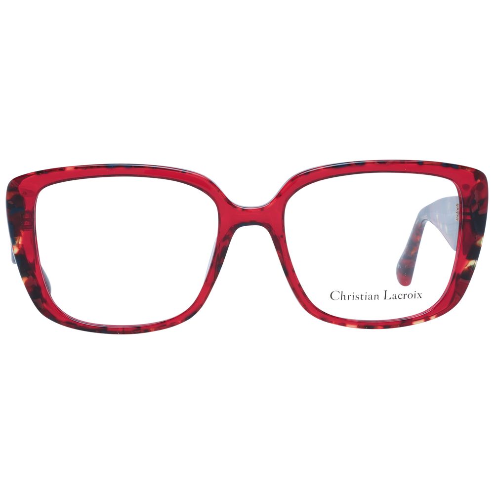 Christian Lacroix Red Optical Eyeglasses Frames for Women