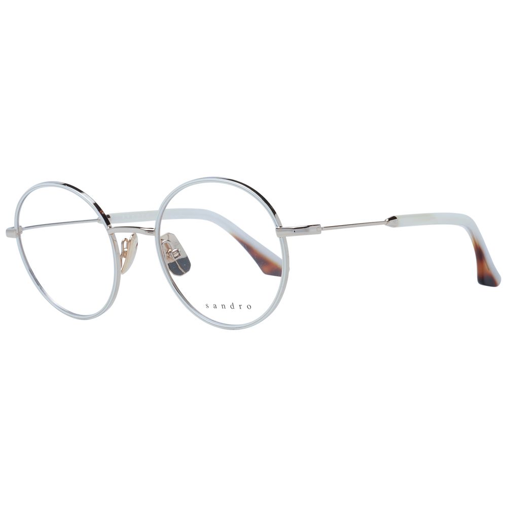 Sandro White Optical Eyeglasses Frames for Women