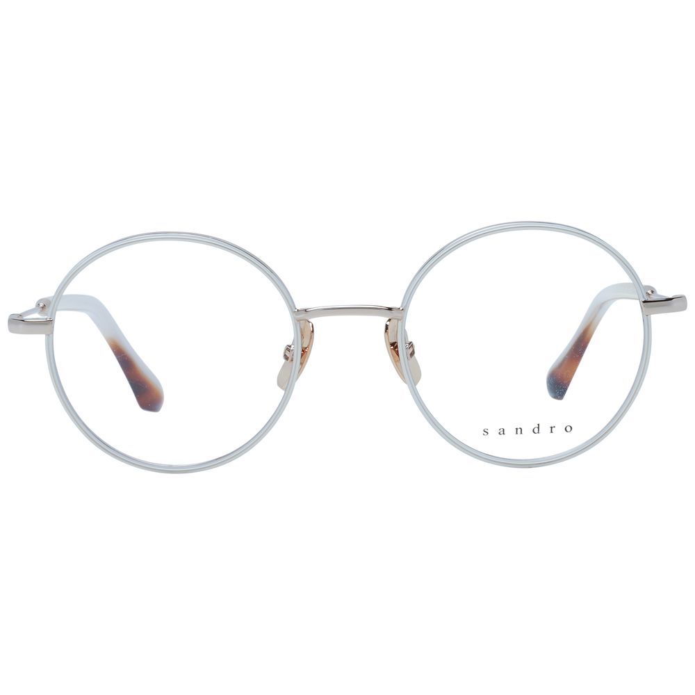 Sandro White Optical Eyeglasses Frames for Women