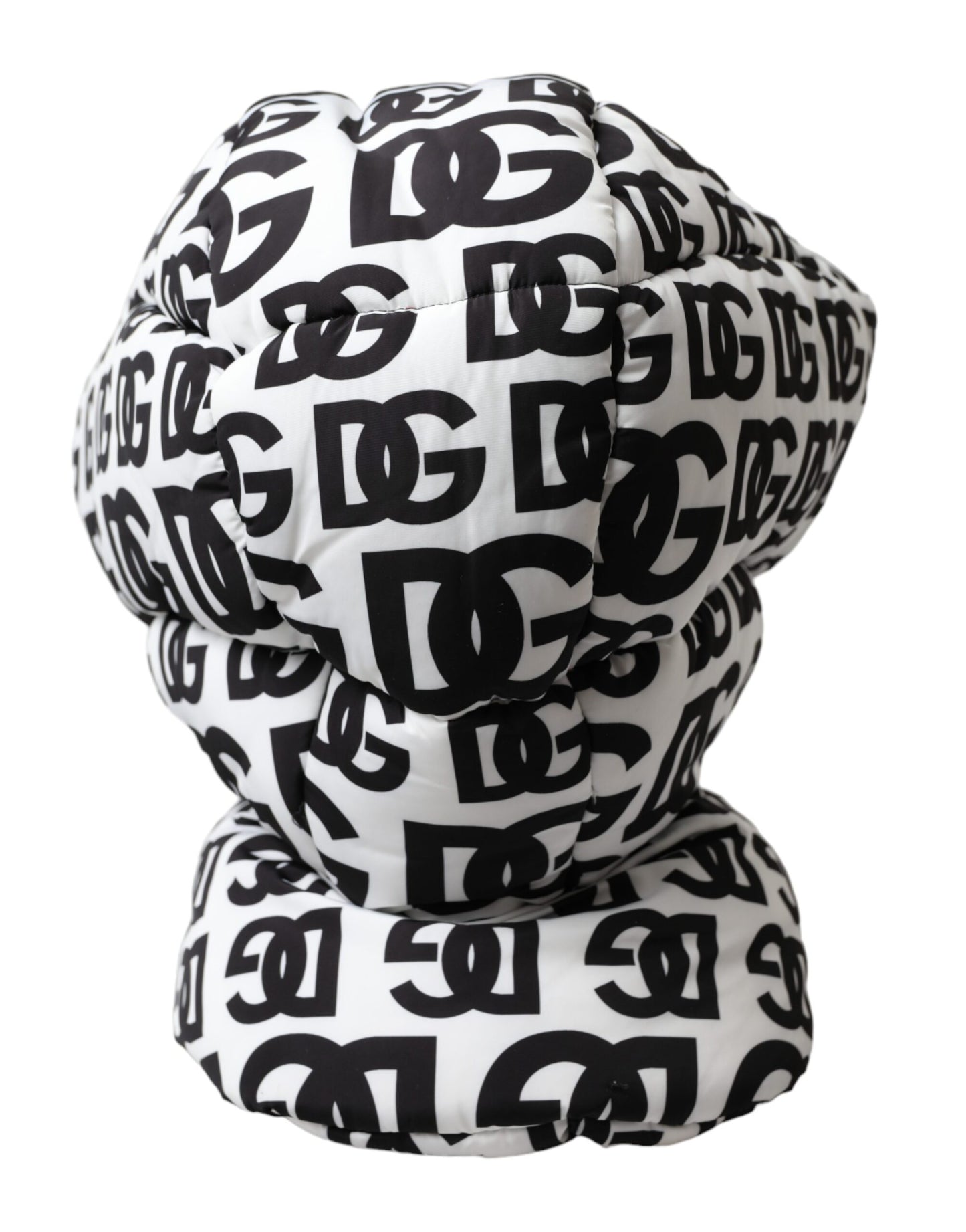 Dolce &amp; Gabbana White Logo Full Head Wrap Hat Men