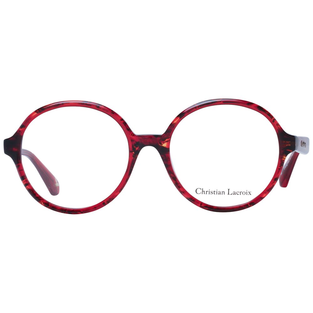 Christian Lacroix Red Optical Eyeglasses Frames for Women