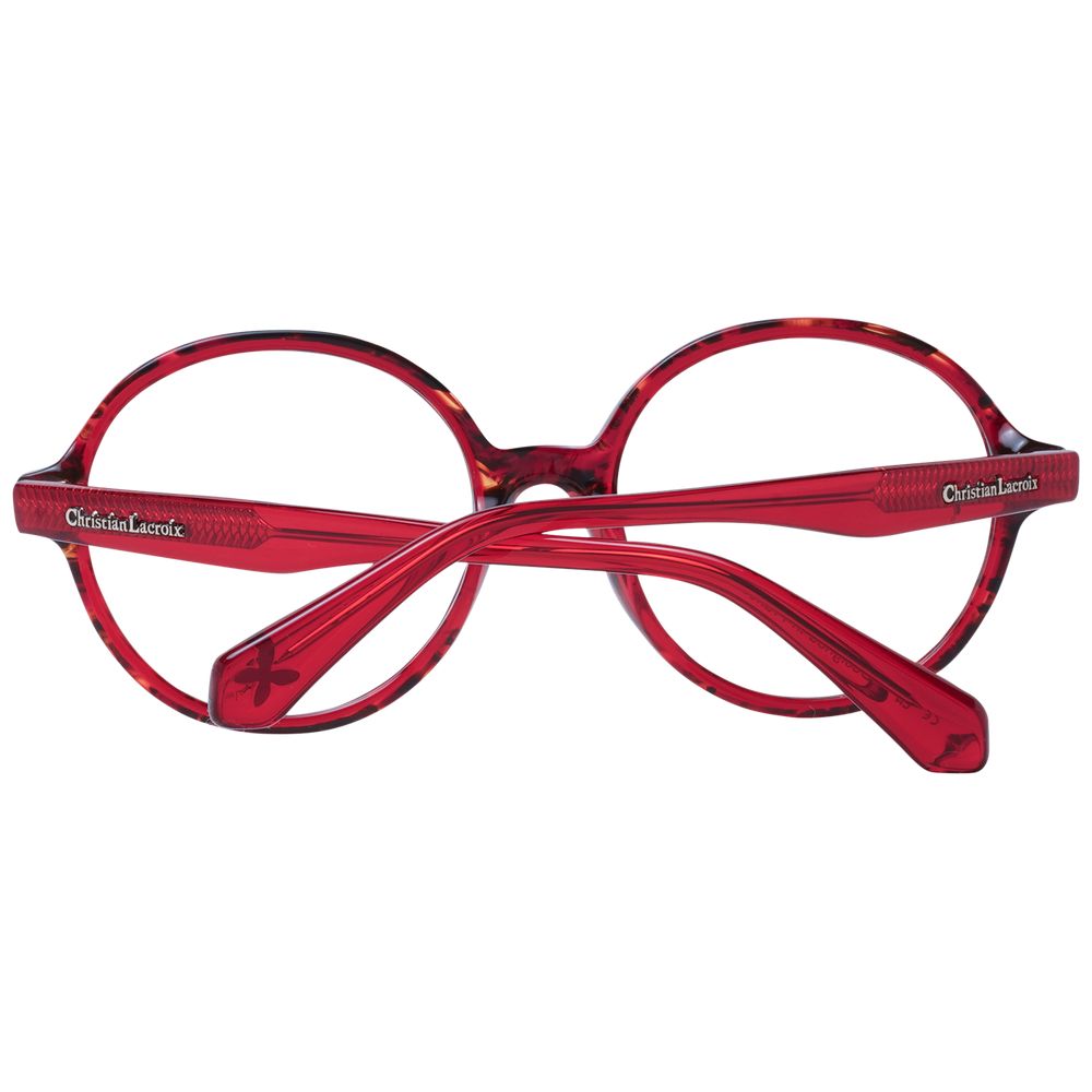 Christian Lacroix Red Optical Eyeglasses Frames for Women