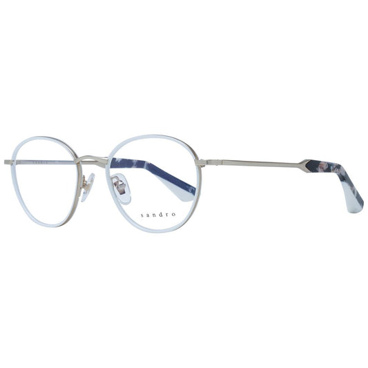 Sandro White Optical Eyeglasses Frames for Women