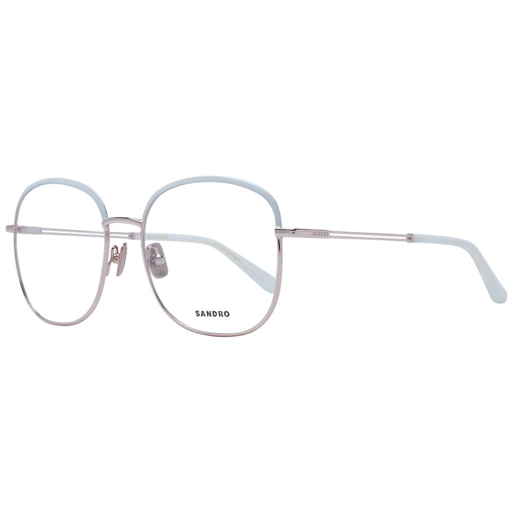 Sandro White Optical Eyeglasses Frames for Women