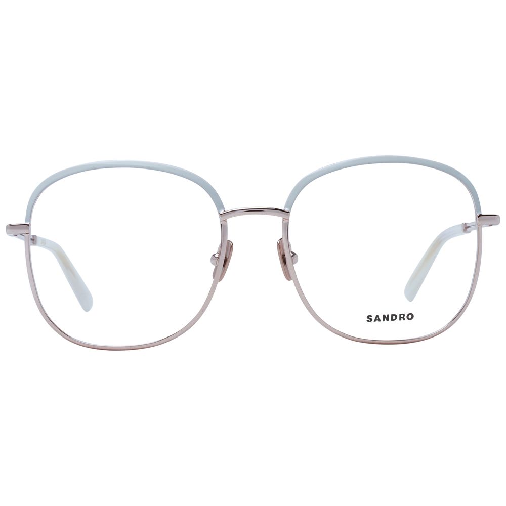 Sandro White Optical Eyeglasses Frames for Women