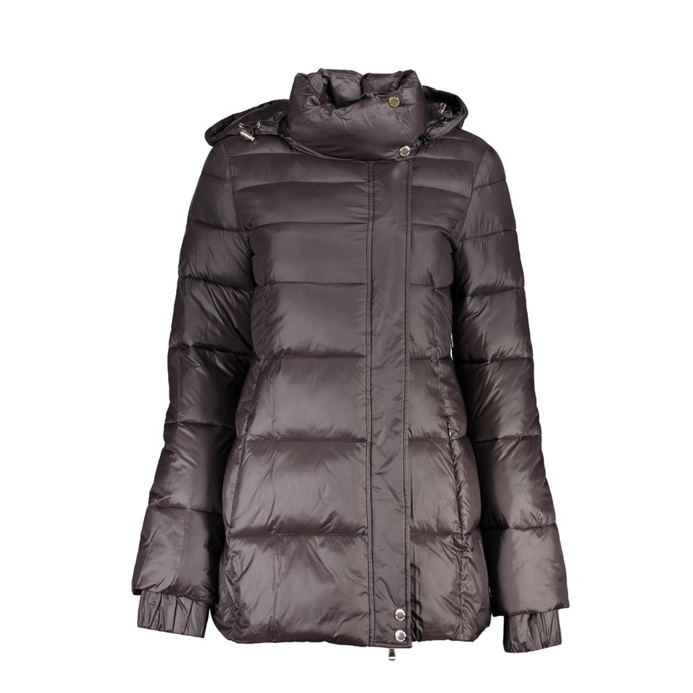 Patrizia Pepe Black Polyamide Jackets &amp; Coats