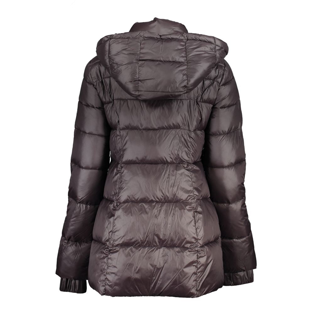 Patrizia Pepe Black Polyamide Jackets &amp; Coats