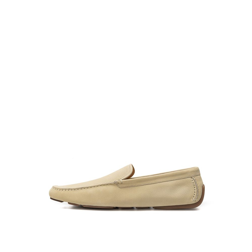 Bally beige leather slipper