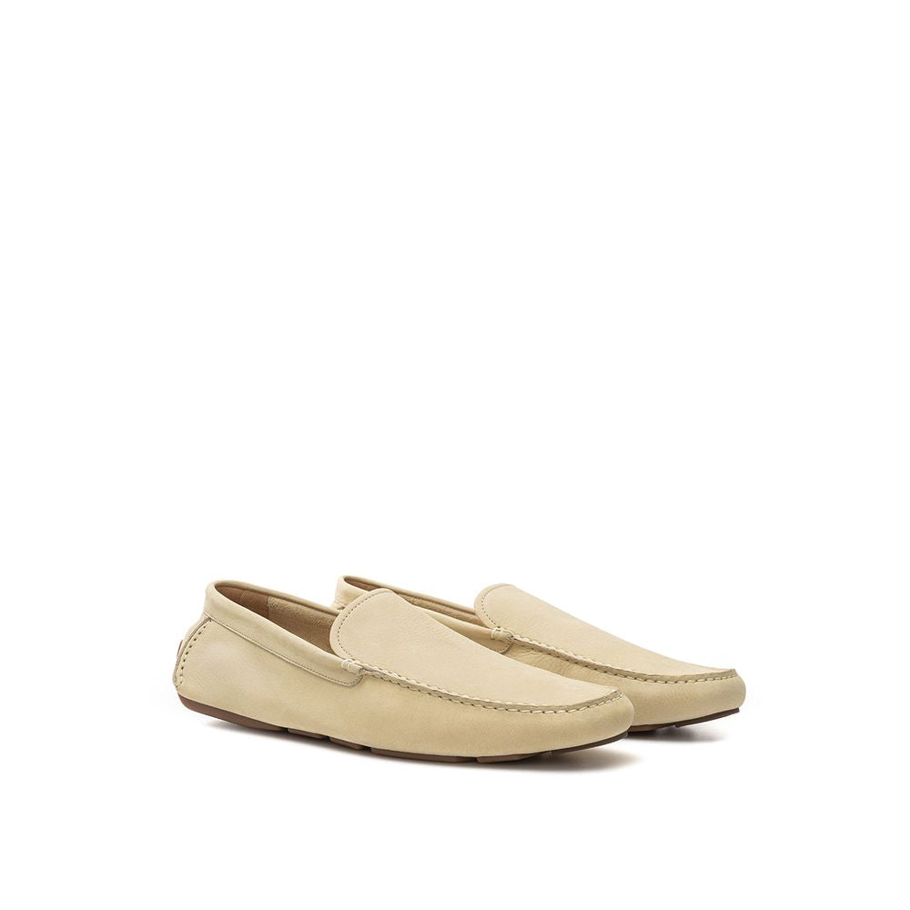 Bally beige leather slipper