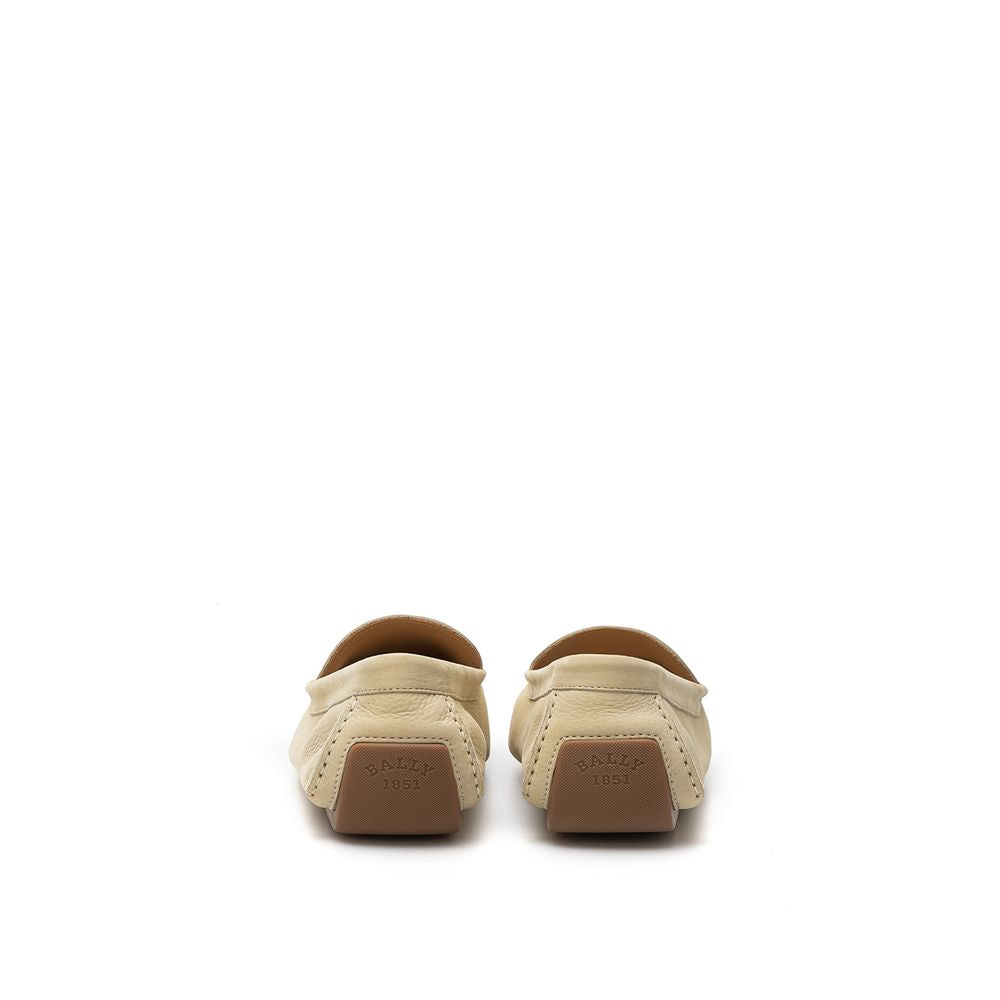 Bally beige leather slipper