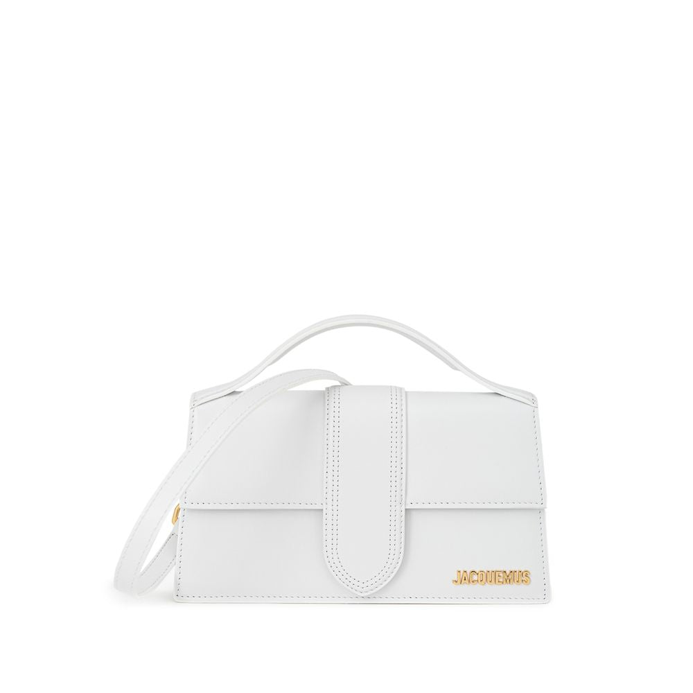 Jacquemus Weiße Lederhandtasche