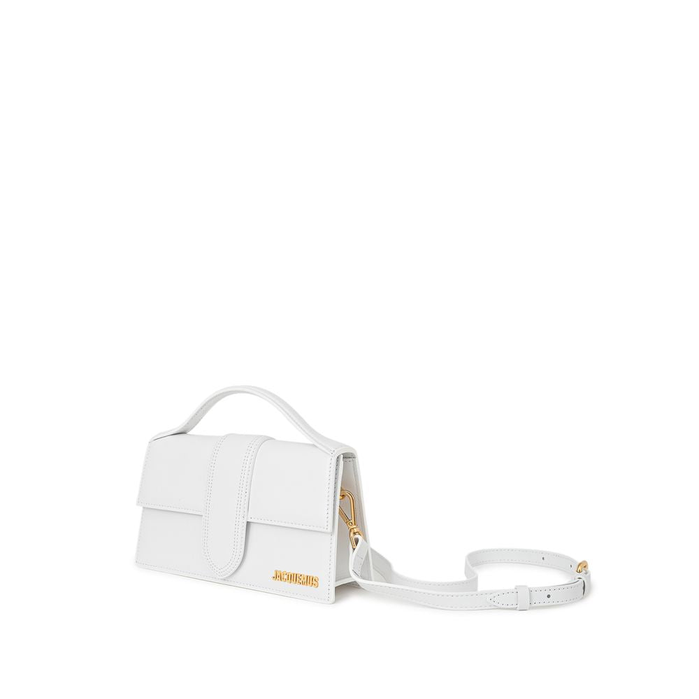 Jacquemus Weiße Lederhandtasche