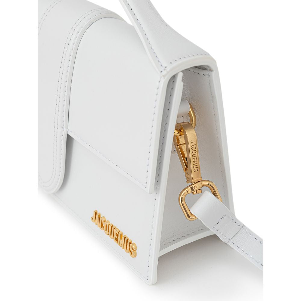 Jacquemus Weiße Lederhandtasche