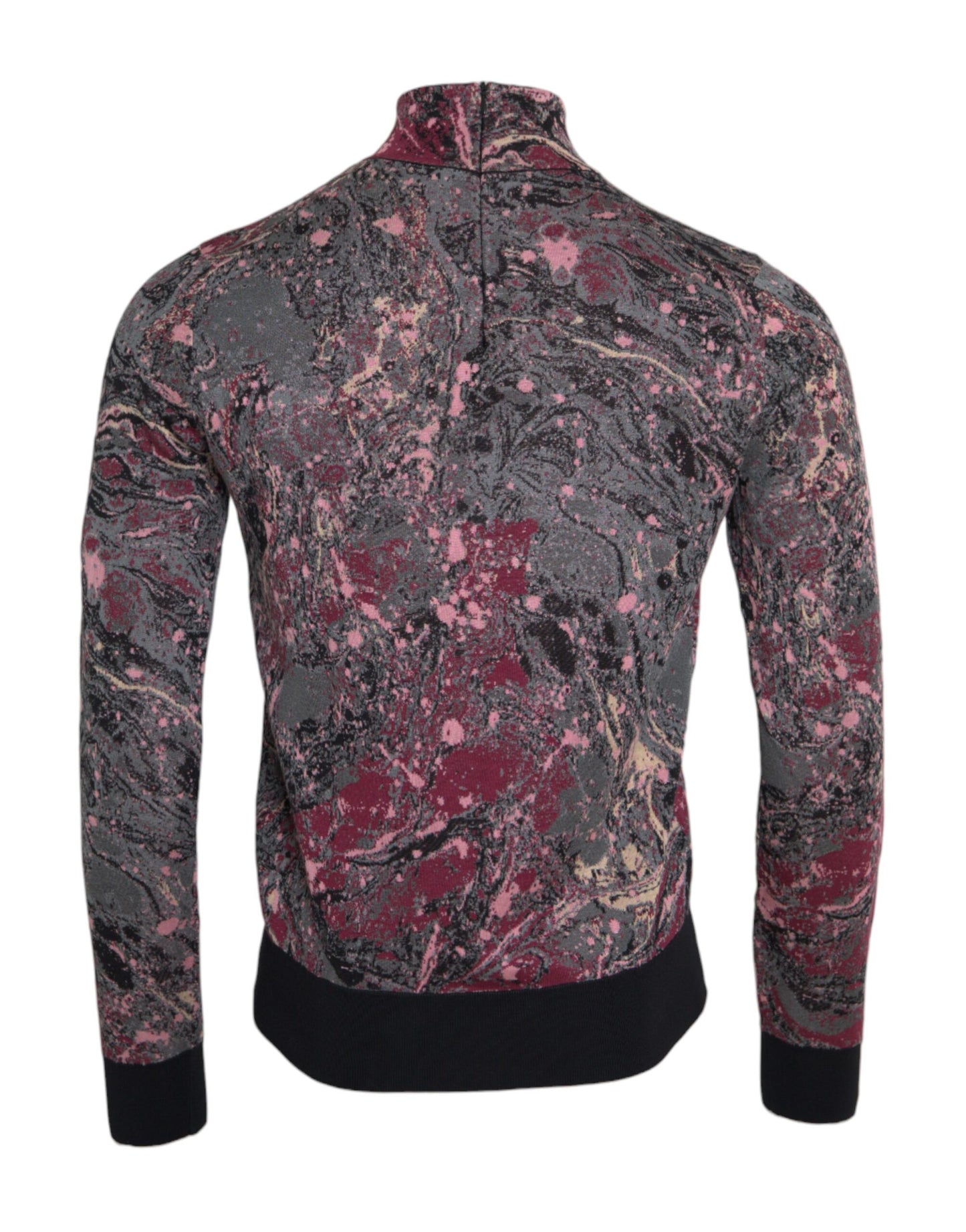 Dolce &amp; Gabbana Multicolor Graphic Turtleneck Sweater for Men