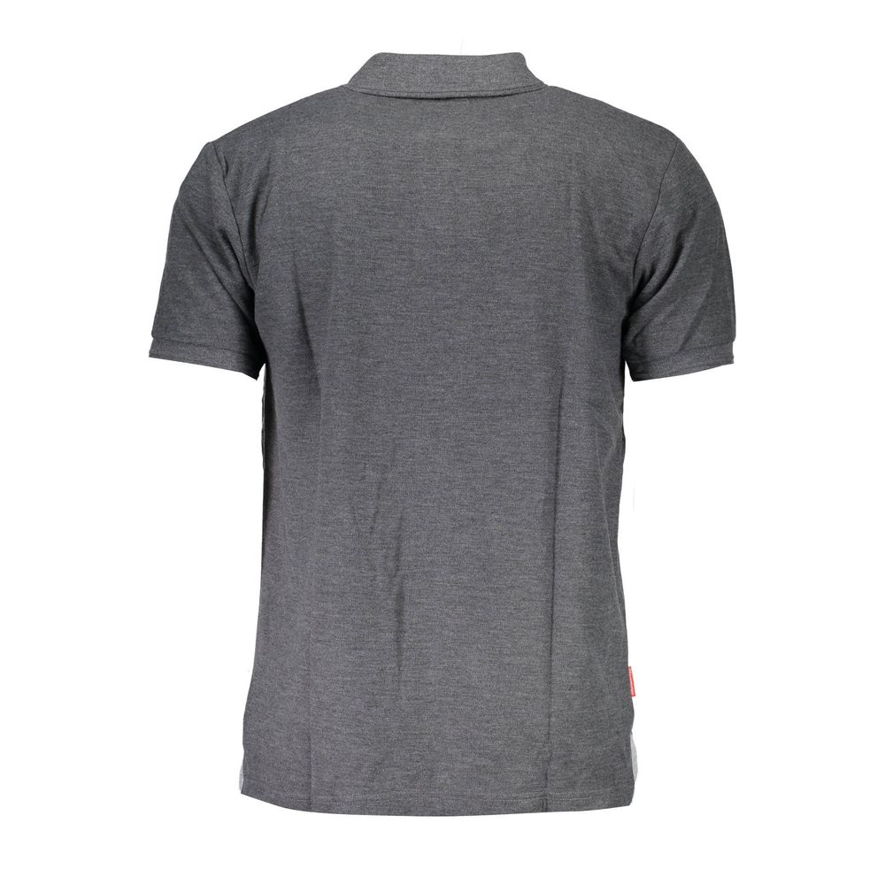 Slazenger Grey Cotton Polo Shirt