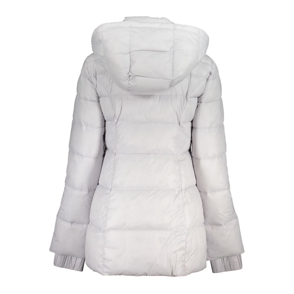 Patrizia Pepe White Polyamide Jackets &amp; Coats