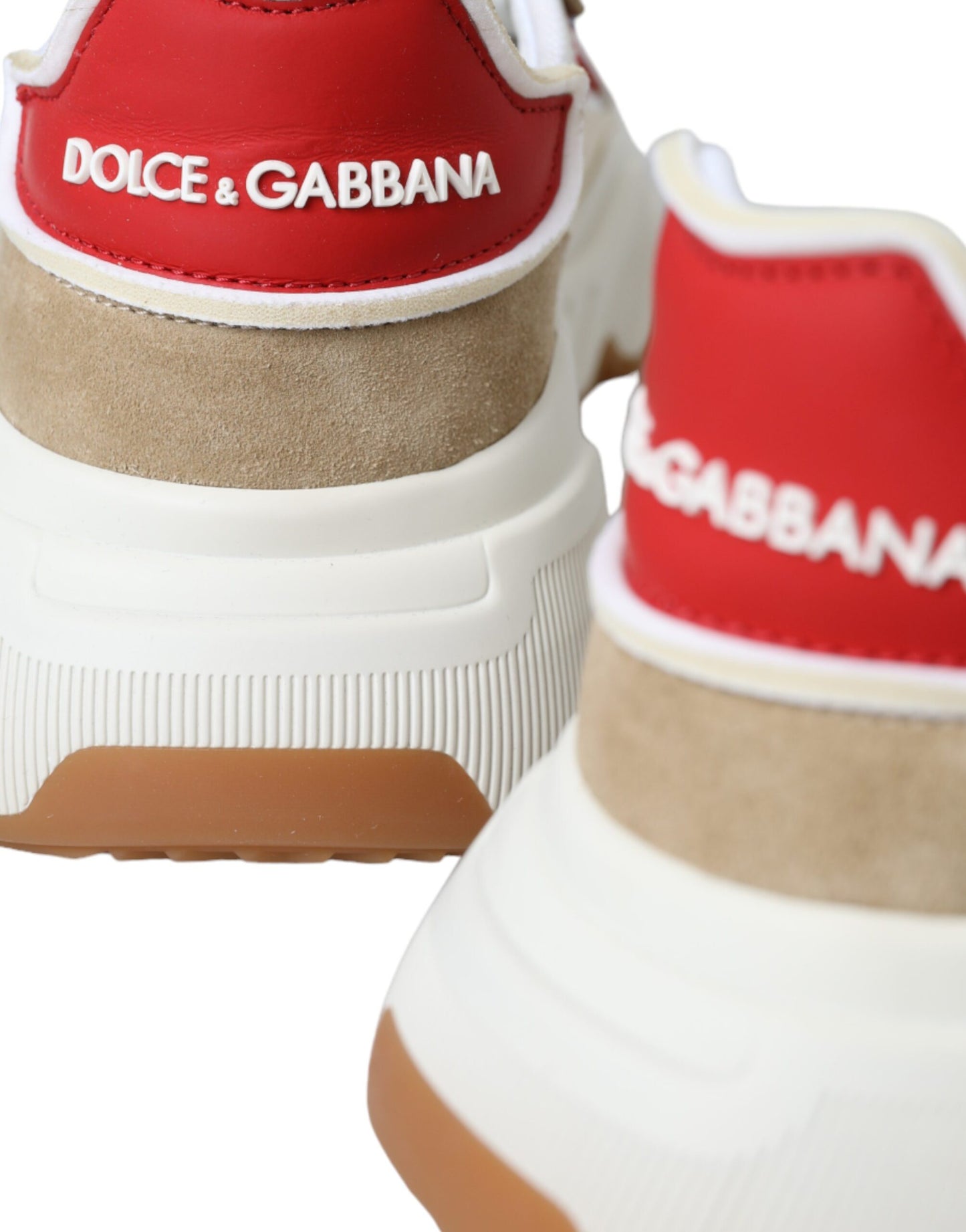 Dolce &amp; Gabbana Multicolor Leather DAYMASTER Sneakers Men Shoes