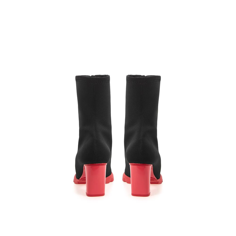 Alexander McQueen Black Neoprene Boots