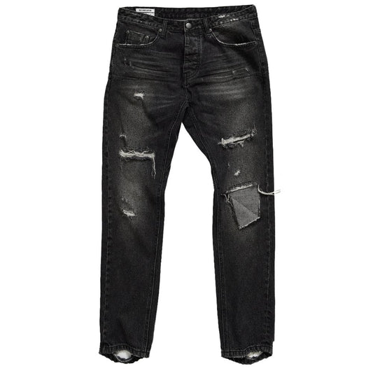 One Teaspoon Schwarze Baumwolljeans & Hose