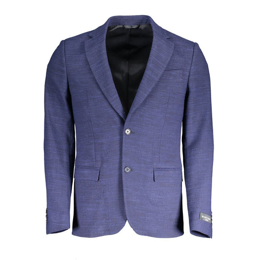 Marciano by Guess Blue Polyester Jackets &amp; Coats