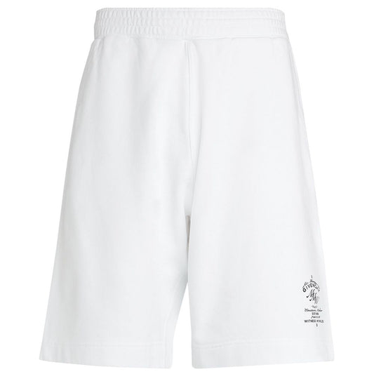 Givenchy White Cotton Shorts