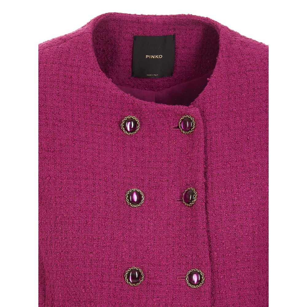 PINKO Fuchsia Cotton Suits &amp; Blazers