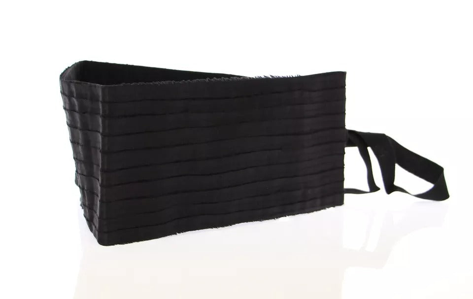 Dolce &amp; Gabbana Black Silk Cummerbund for Women