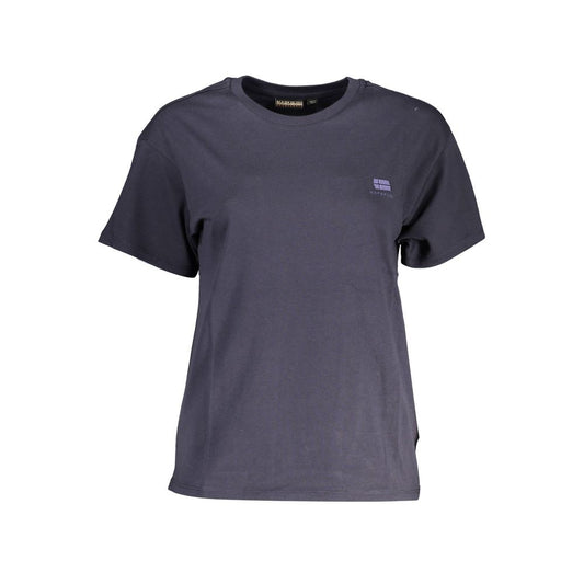 Napapijri Blue Cotton T-Shirt for Women