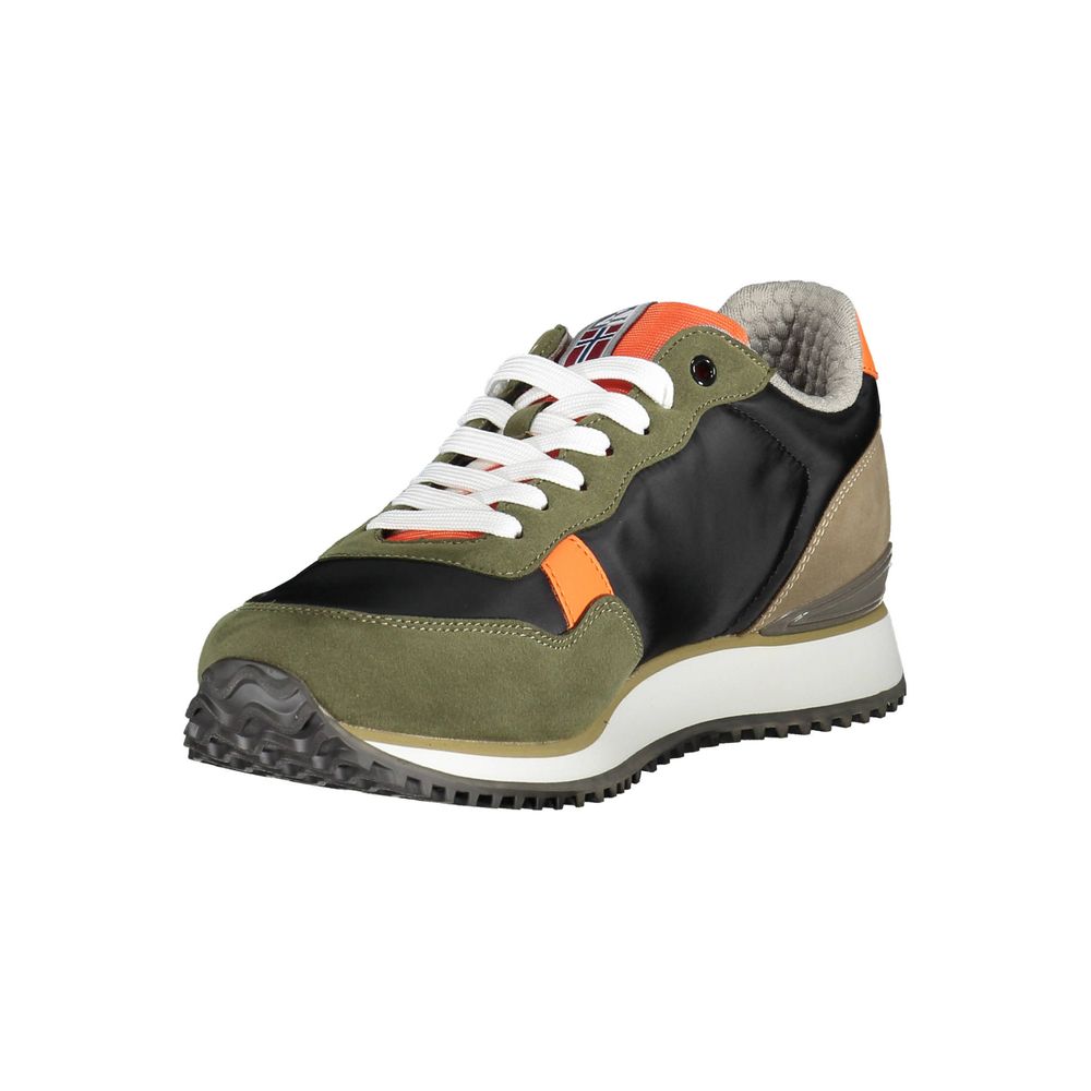 Napapijri Green Polyester Men's Sneaker