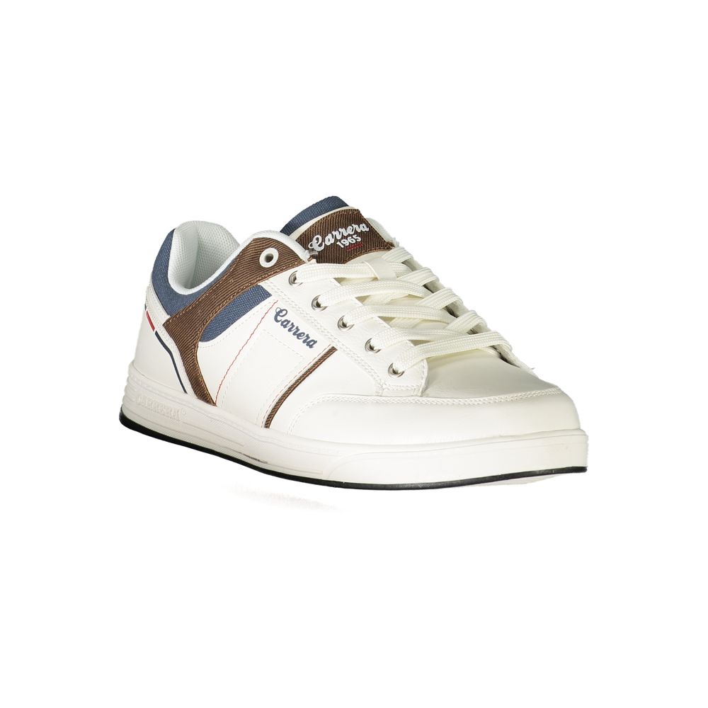 Carrera sneakers made of white polyester