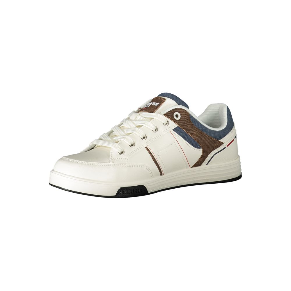 Carrera sneakers made of white polyester