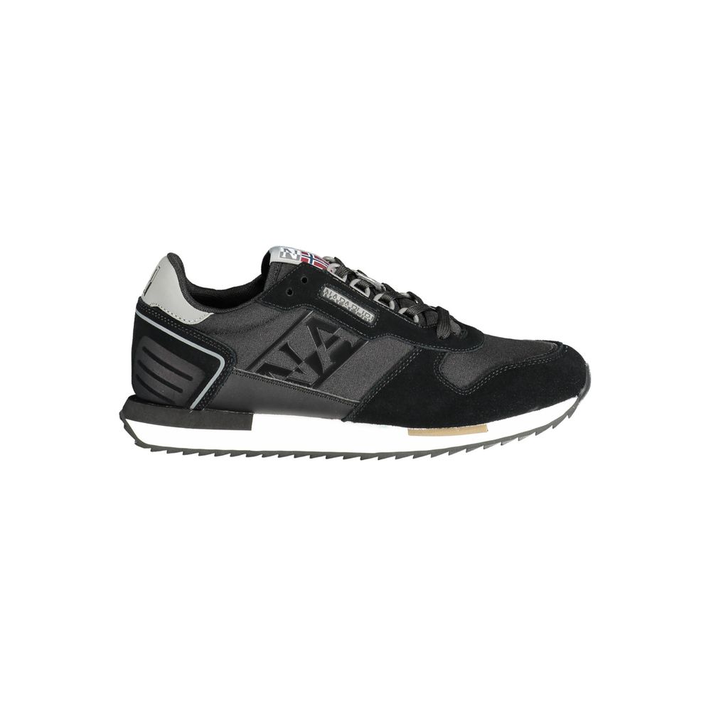 Napapijri Black Polyester Men's Sneaker